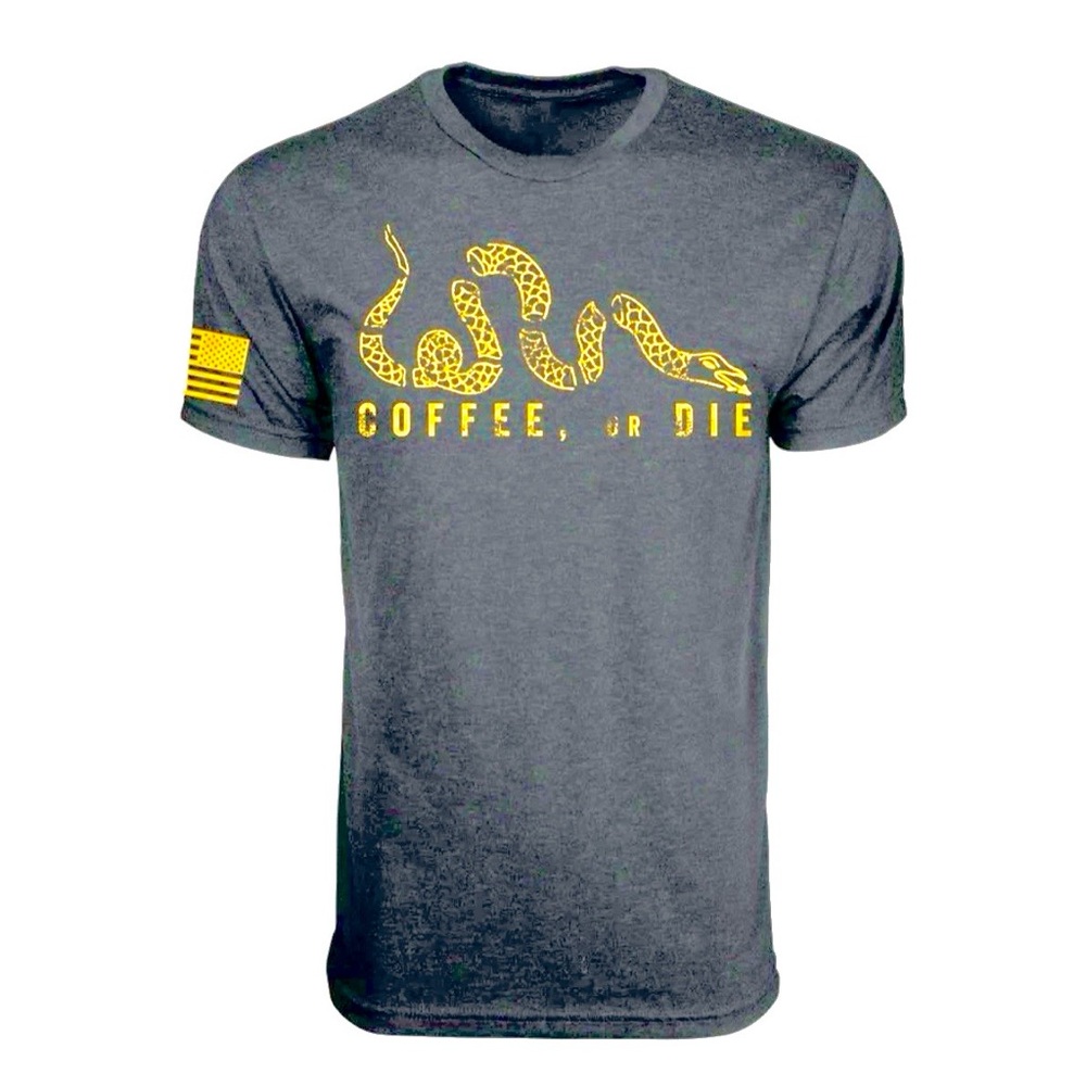 Black Rifle Coffee Company‎ “Coffee or Die” T-Shirt ☕🐍🔥